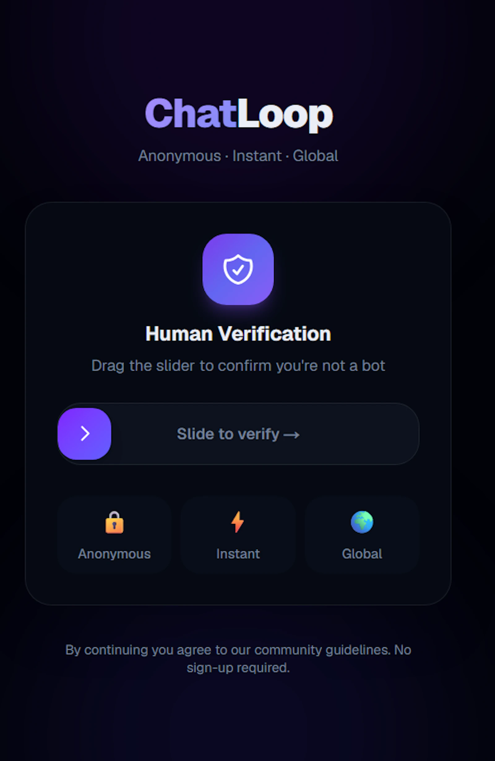 ChatLoop screenshot 1