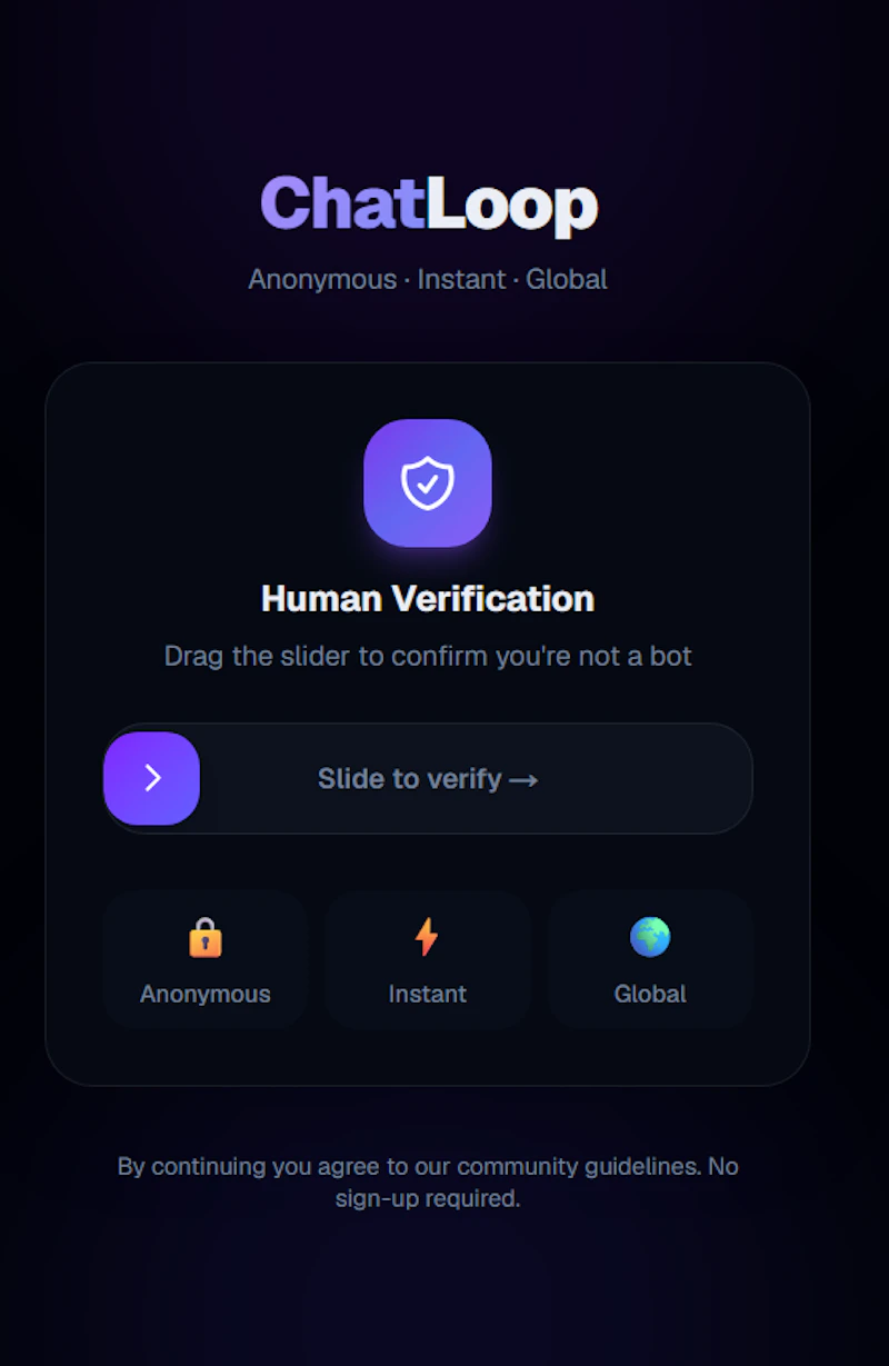 ChatLoop screenshot 1