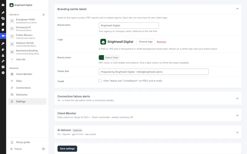 TurtleReport screenshot 3