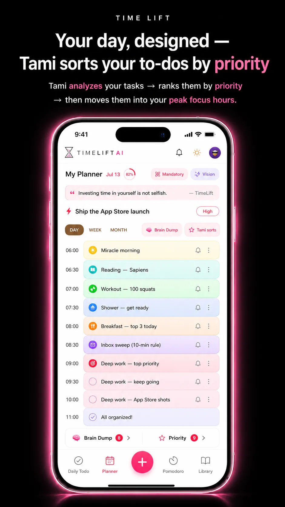TimeLift — Voice AI Planner: Speak It.  gallery image