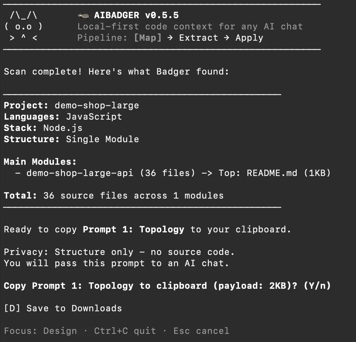 AI Badger 截图 2