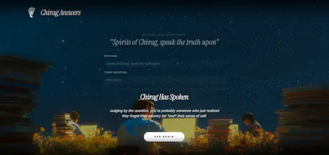 Chirag Answers gallery image