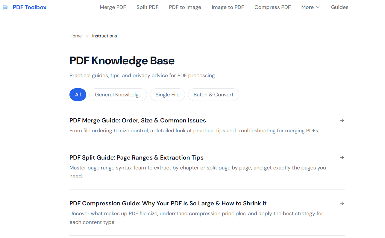 PDF Toolbox — Browser PDF Tools gallery image