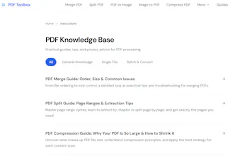 PDF Toolbox — Browser PDF Tools gallery image