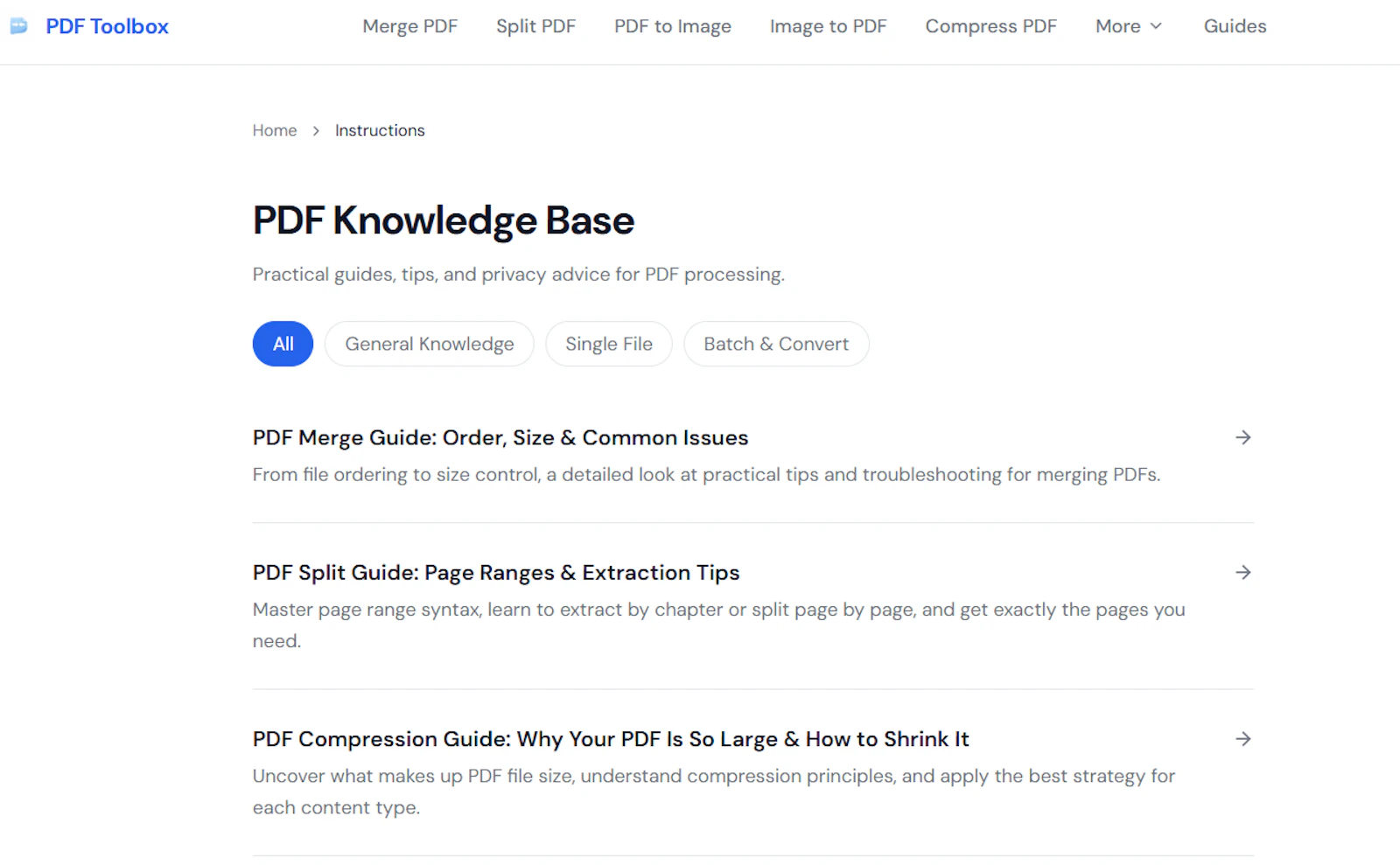 PDF Toolbox — Browser PDF Tools screenshot 3