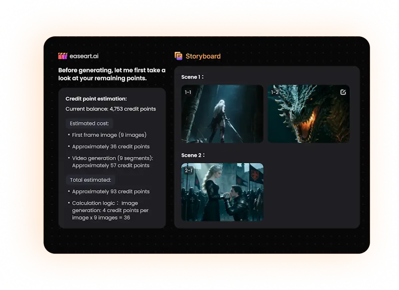 EaseArt:  AI-powered MV generator agent. screenshot 3