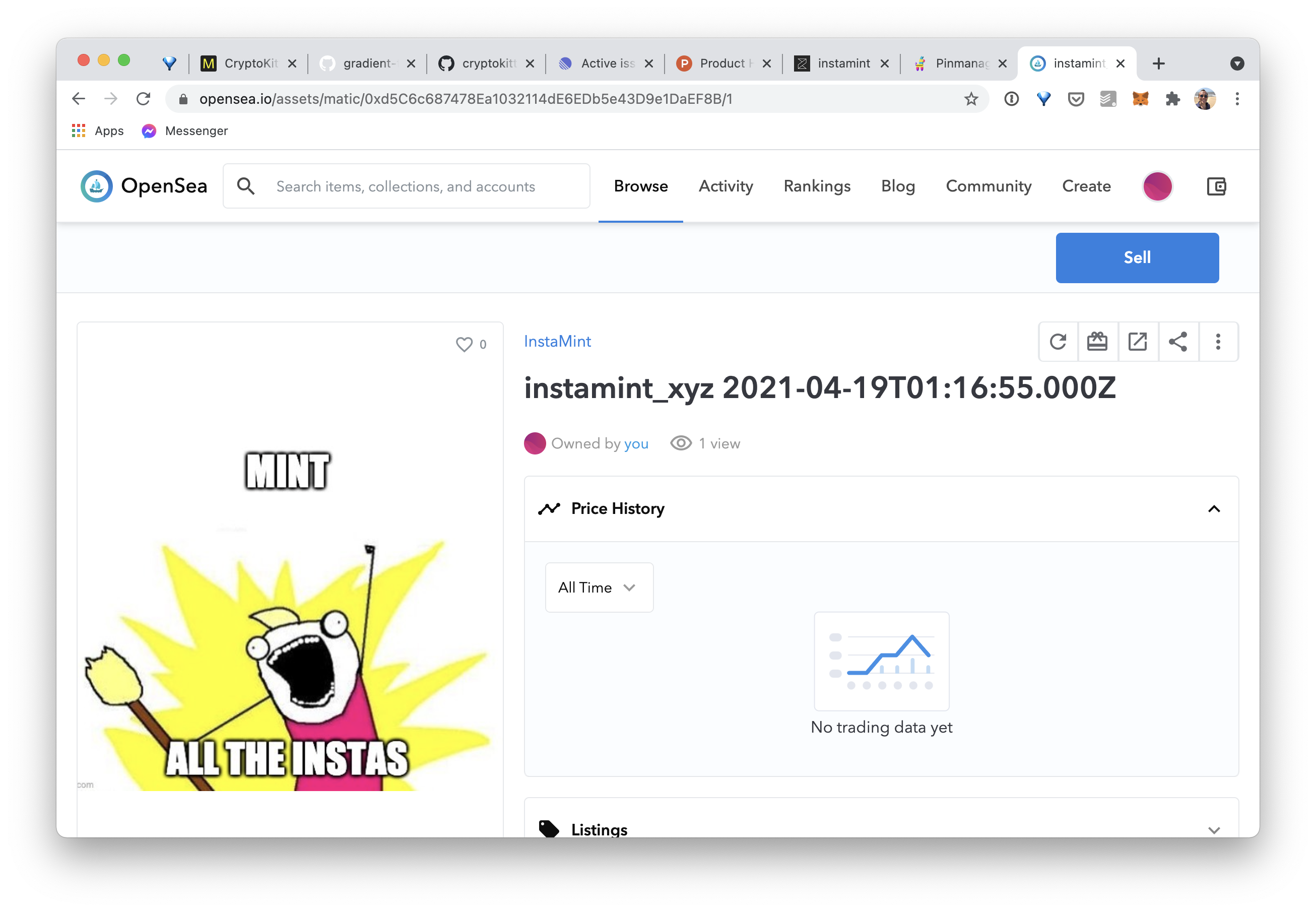 instamint gallery image