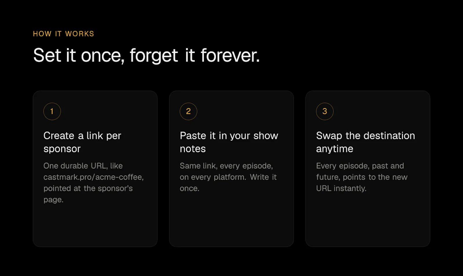 Castmark screenshot 2