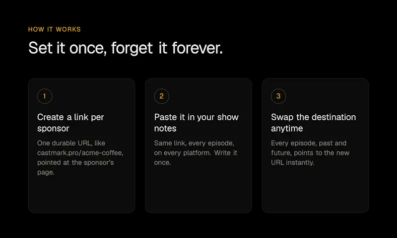 Castmark screenshot 2