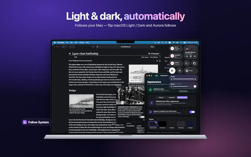Aurora: Safari Dark Mode screenshot 3