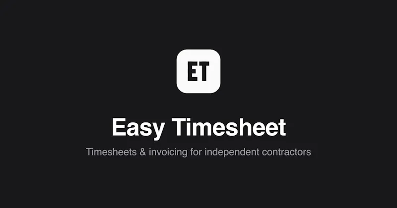 Easy Timesheet screenshot 2