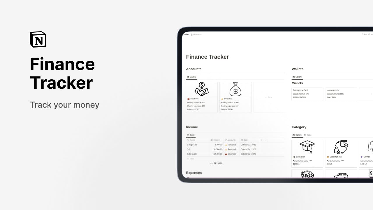 Finance tracker media 1