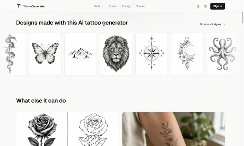TattooGenerator screenshot 5