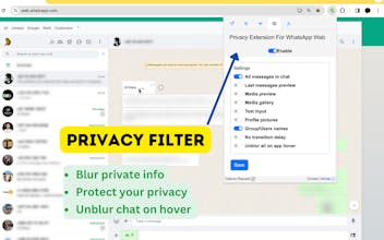 WASendPlus -AI WhatsApp Chrome Extension gallery image