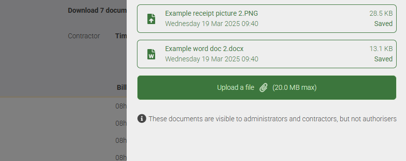 SaveTrees Online Timesheets gallery image
