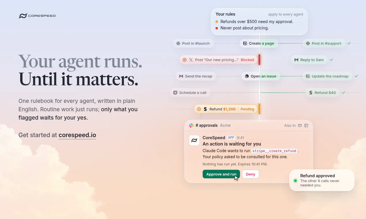 CoreSpeed gallery image