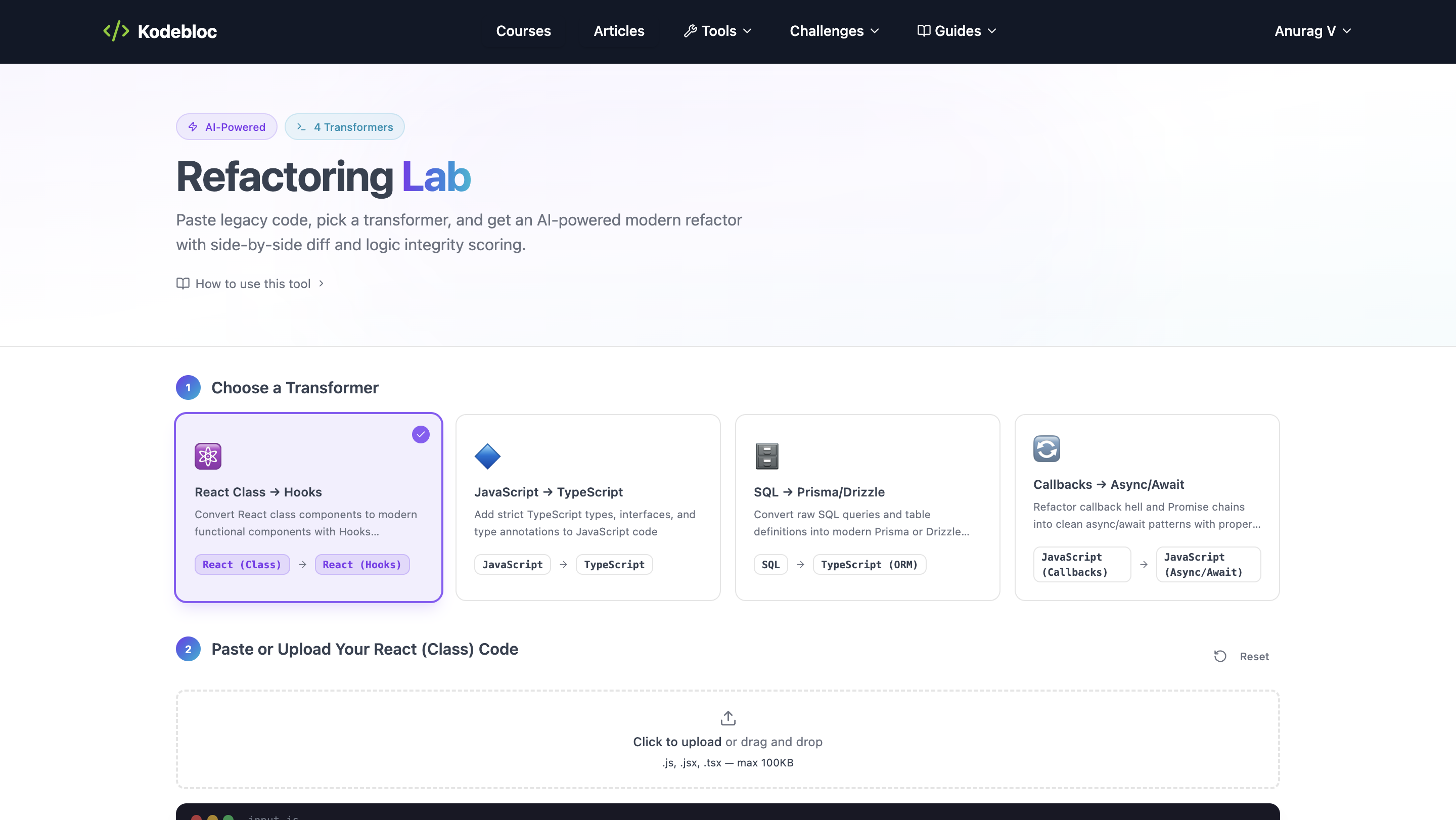 Refactoring Lab (by Kodebloc) gallery image