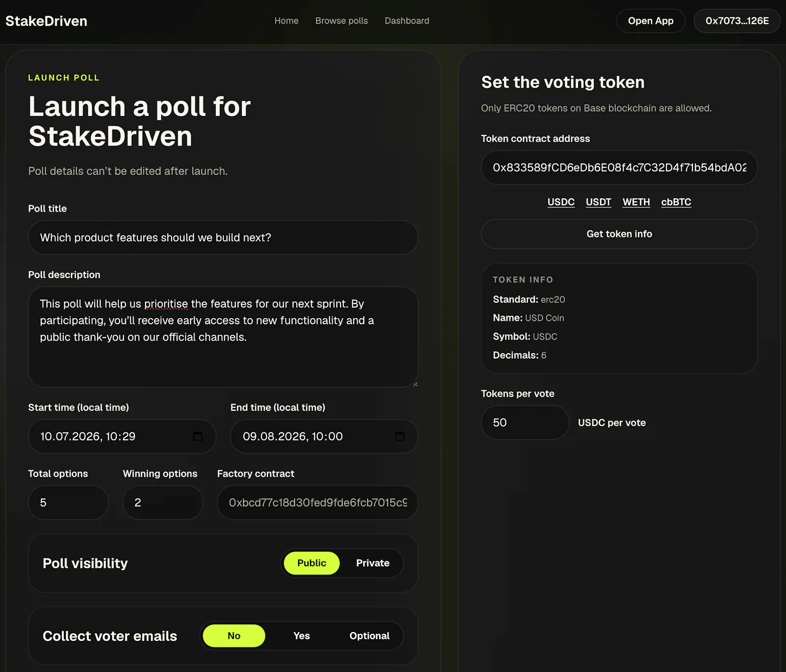 StakeDriven screenshot 2