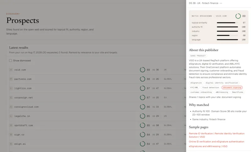 Pressmerit screenshot 2
