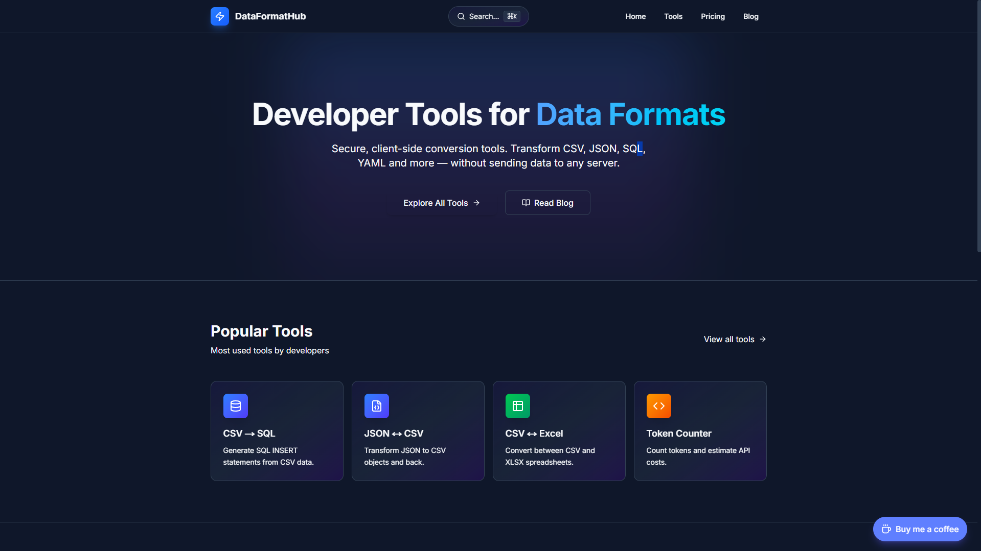 DataFormatHub gallery image