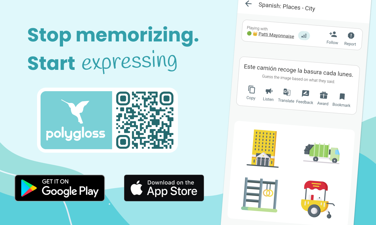 وسائط Polygloss - عبر عن نفسك بلغة أخرى 1
