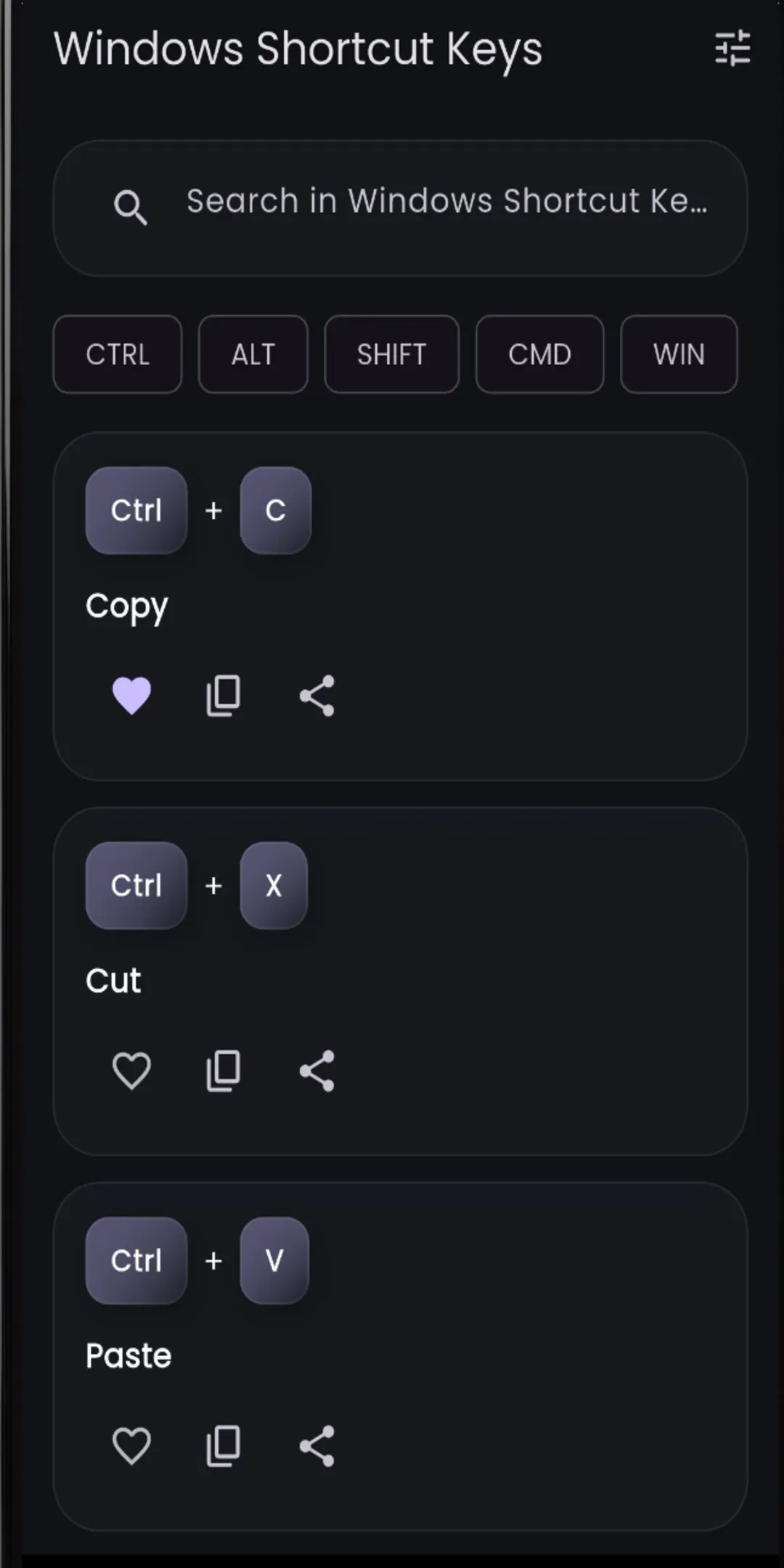 Shortcut Keys Hub gallery image