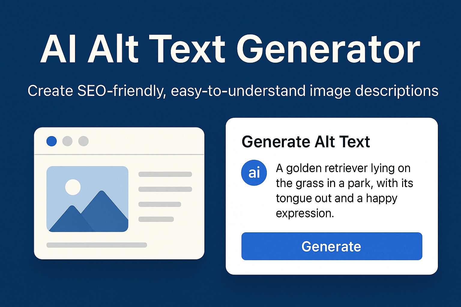 AI Alt Text Generator gallery image