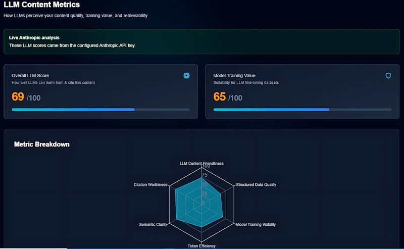 LLMRank Jet screenshot 6
