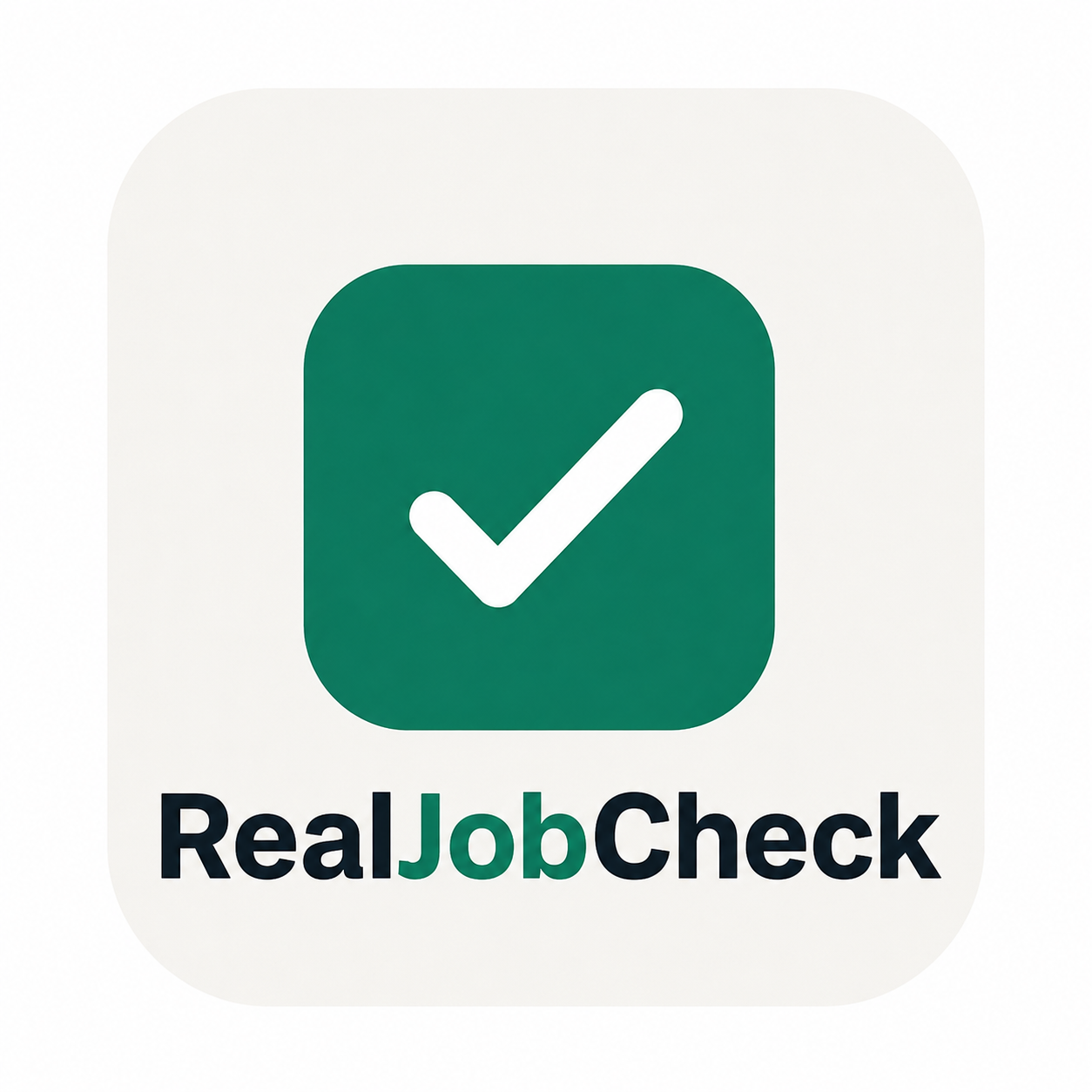 Real Job Check