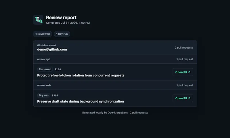 OpenMergeLens screenshot 7