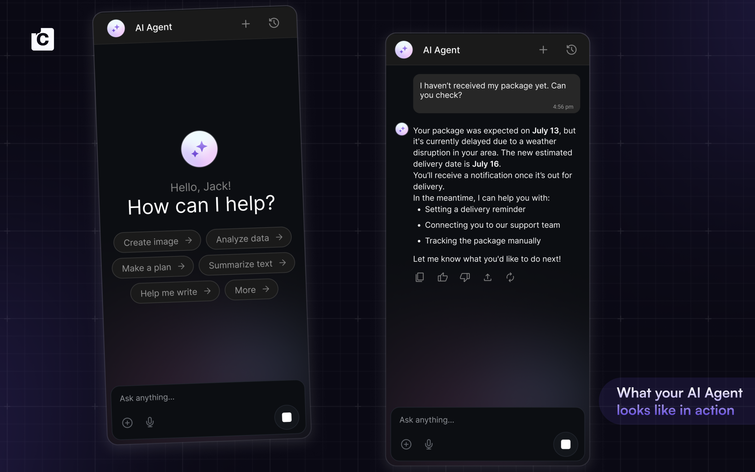 AI Agent Platform by CometChat gallery image