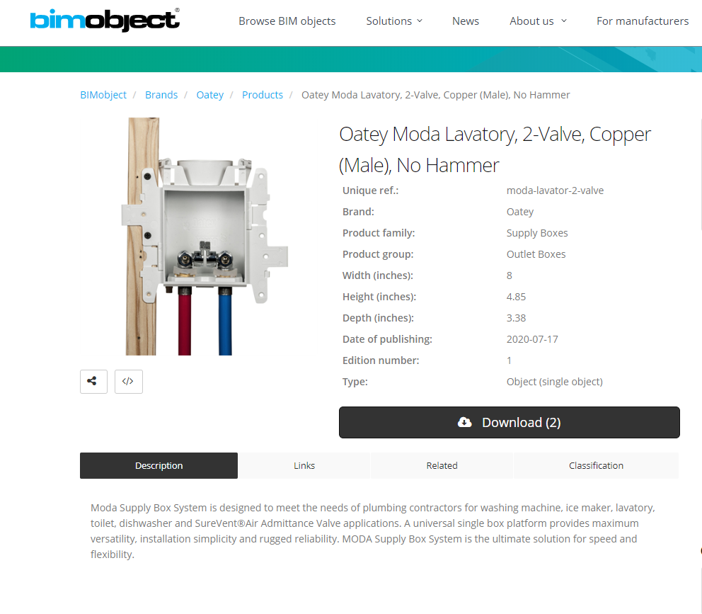 bimobject gallery image