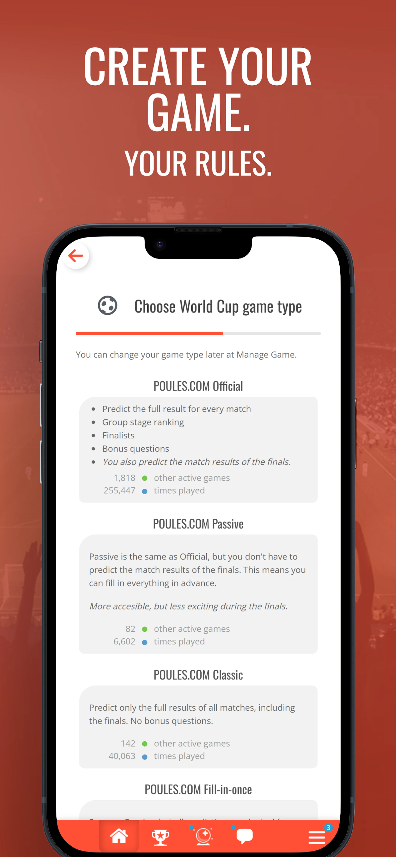 POULES.COM screenshot 3