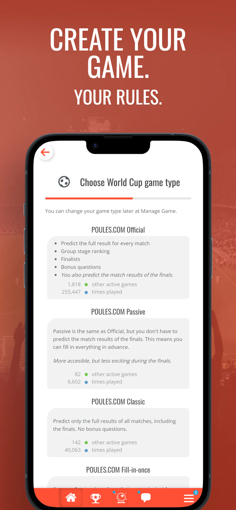 POULES.COM screenshot 3