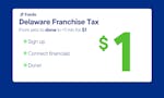 $1 Delaware Franchise Tax image
