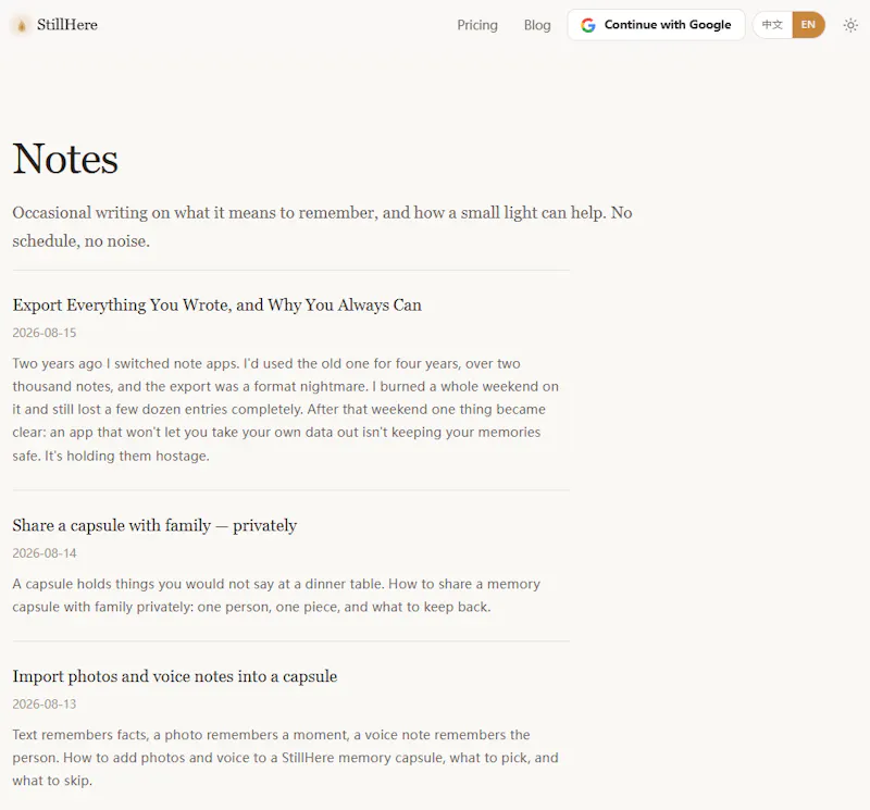 StillHere screenshot 6