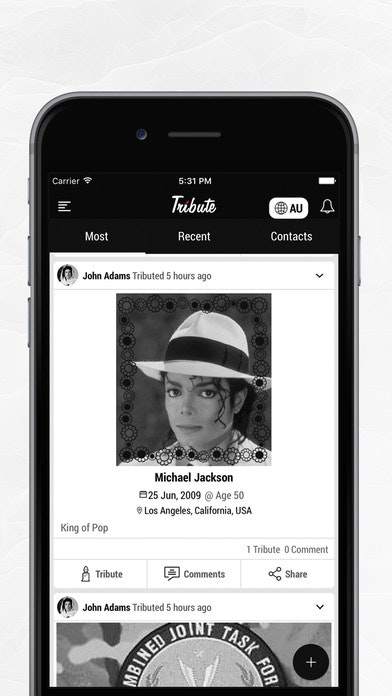 Tribute Zone gallery image