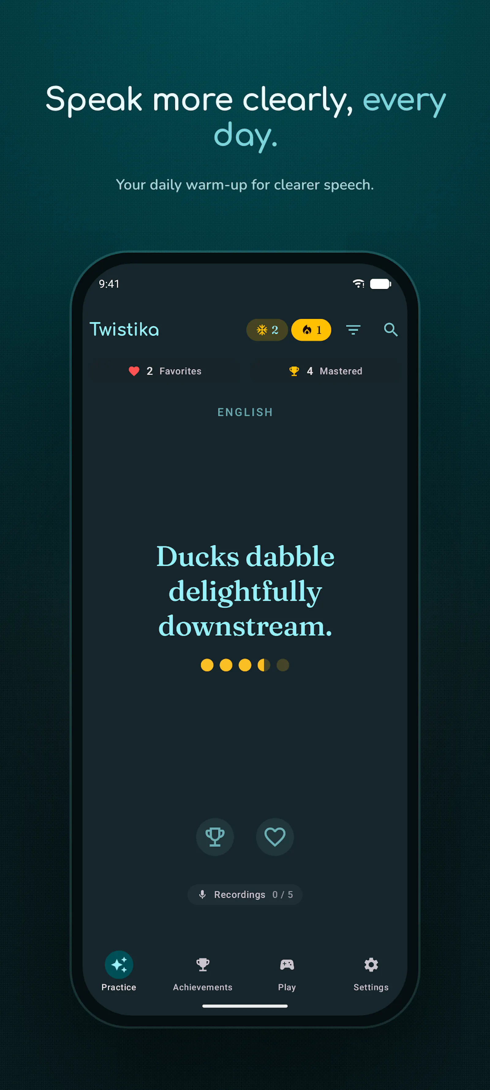 Twistika:Speak Clearly screenshot 4
