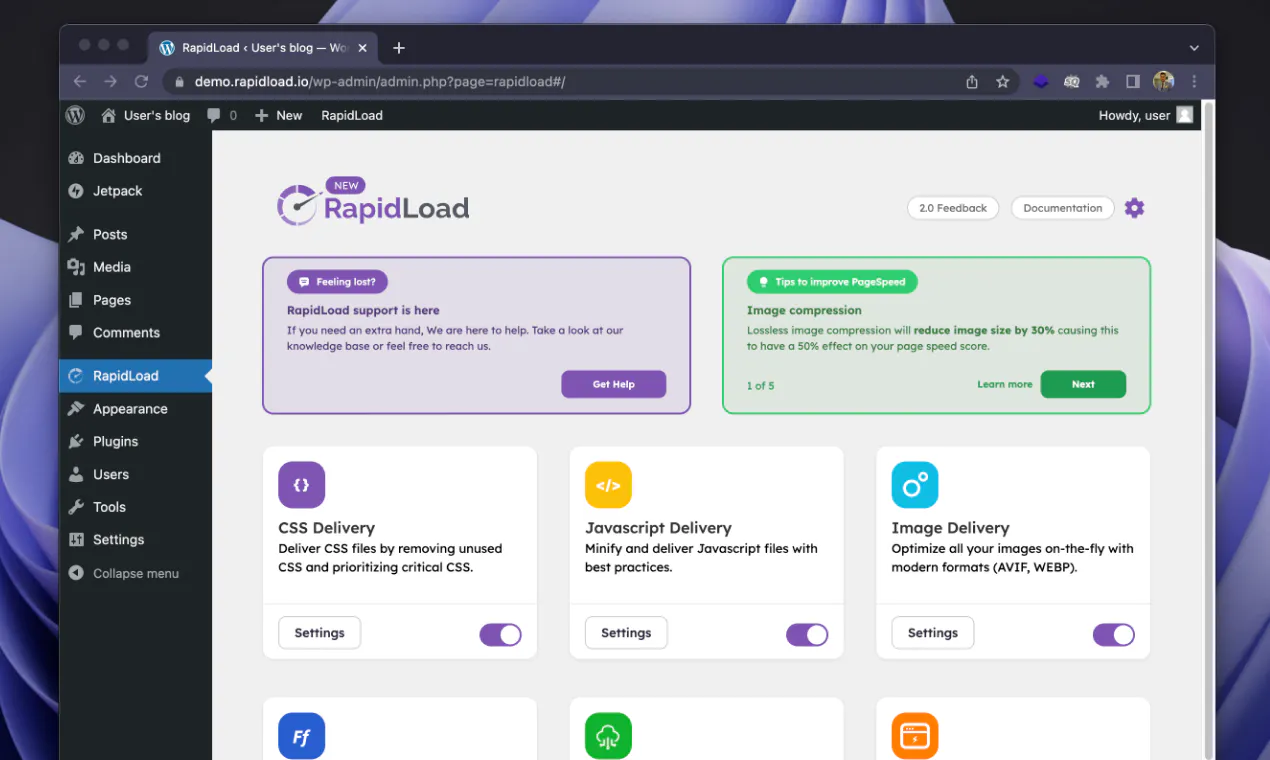 RapidLoad 2.0 gallery image