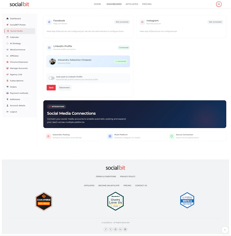 SocialBIT screenshot 7
