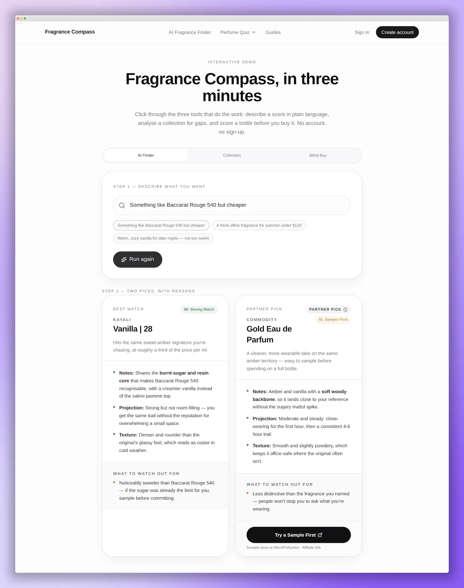 Fragrance Compass screenshot 5