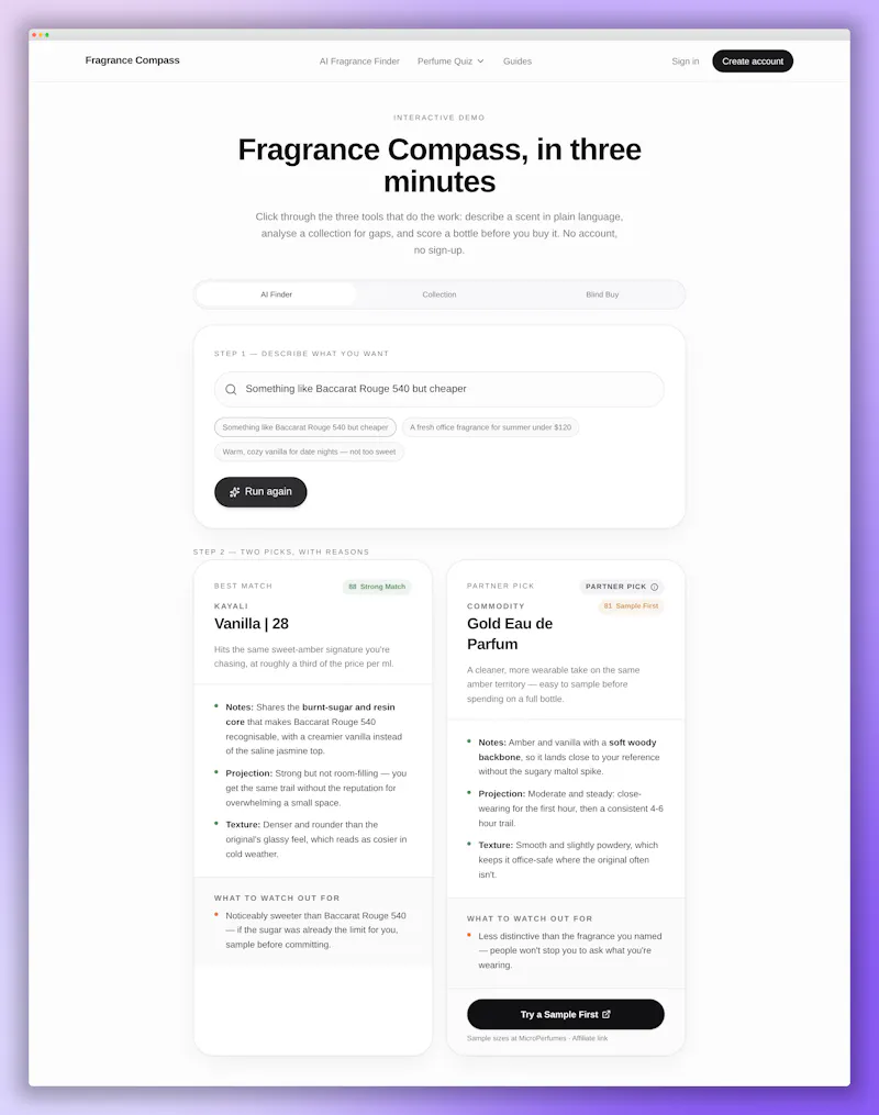 Fragrance Compass screenshot 5