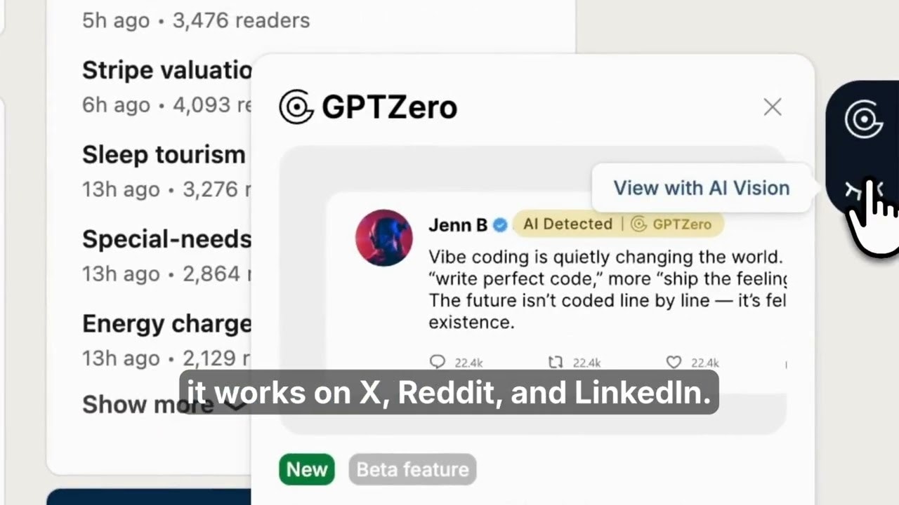 AI Vision by GPTZero gallery image