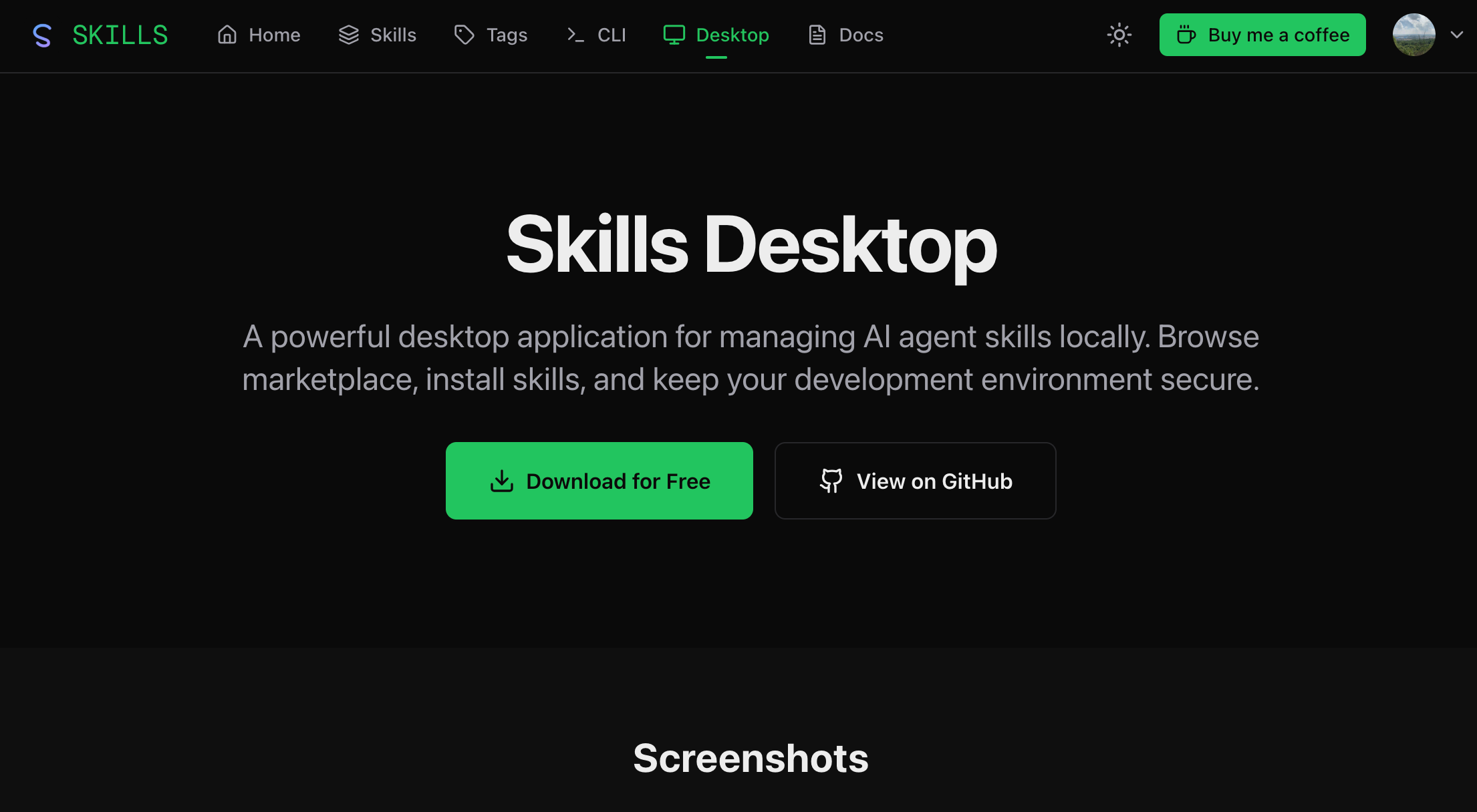 Skills.lc - Screenshot 4 showing product features and functionality