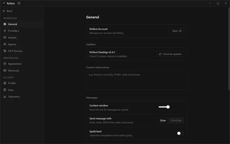 Rofiant screenshot 2