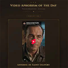 Video Aphorism of the Day logo