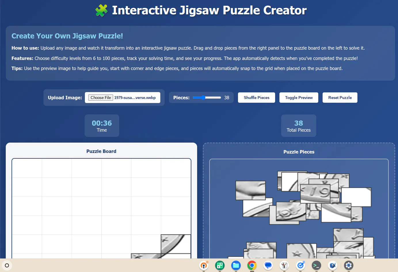 Free Jigsaw Puzzle Creator: Any Photo gallery image