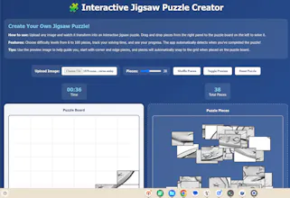 Free Jigsaw Puzzle Creator: Any Photo gallery image