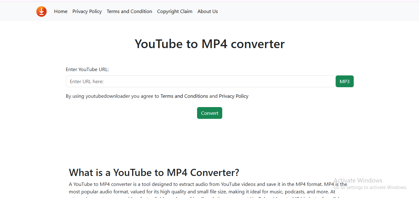 وسائط YT إلى MP4 محول - YouTube إلى MP4 Converter - تنزيل YouTube 1