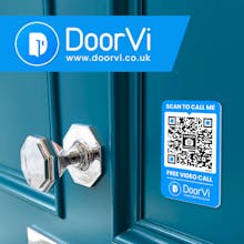 Doorvi smart door QR vode video calling gallery image